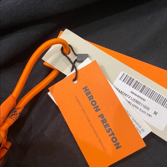 Heron Preston Censored Heron Black Tee M - Picture 6 of 10